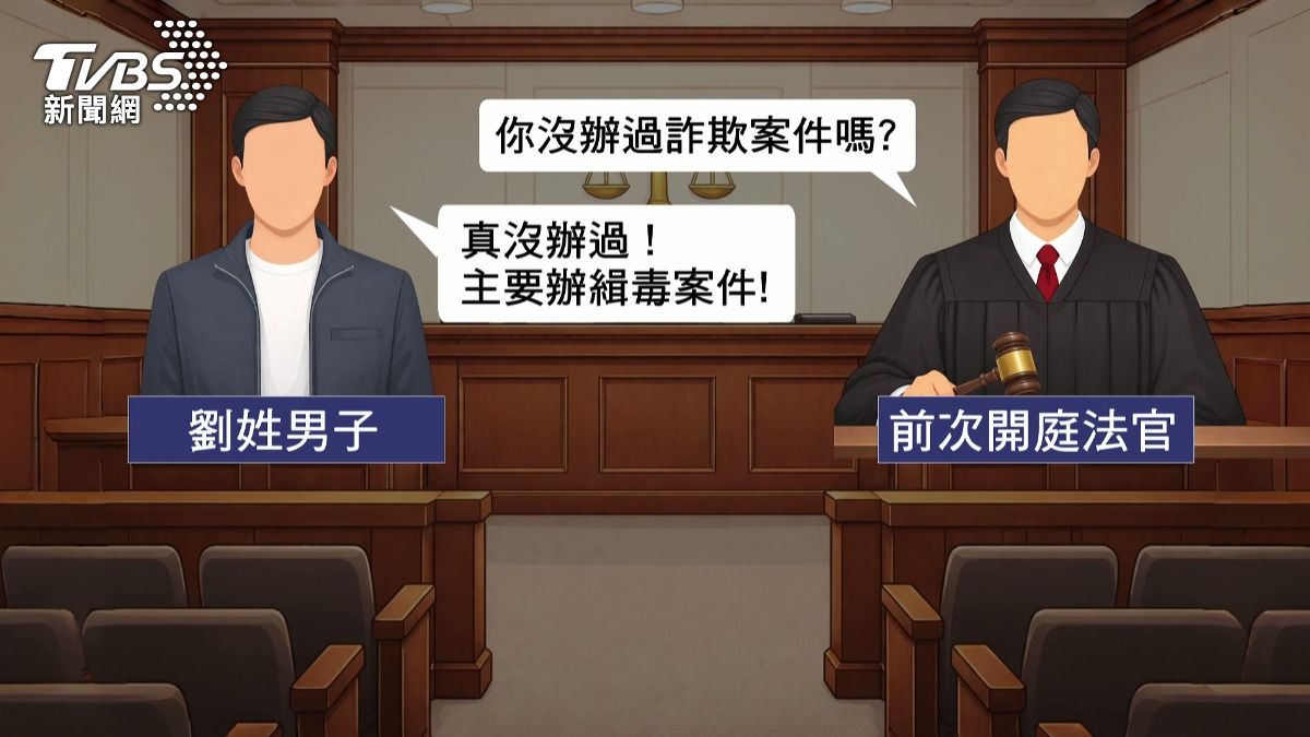 劉姓前調查官,因積欠百萬信貸及投資虛擬貨幣虧損,在臉書社團尋找打工機會,卻淪為詐騙集團取簿手 。(圖/TVBS)