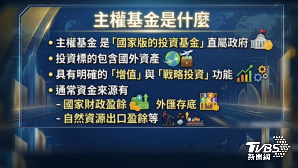 主權基金簡介。(圖/TVBS)