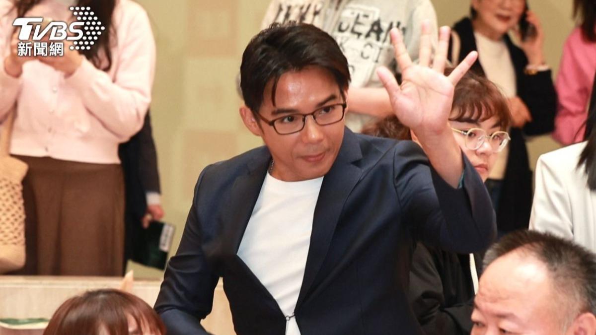 陳子強日前出席活動否認交往。(圖/黃城碩攝)