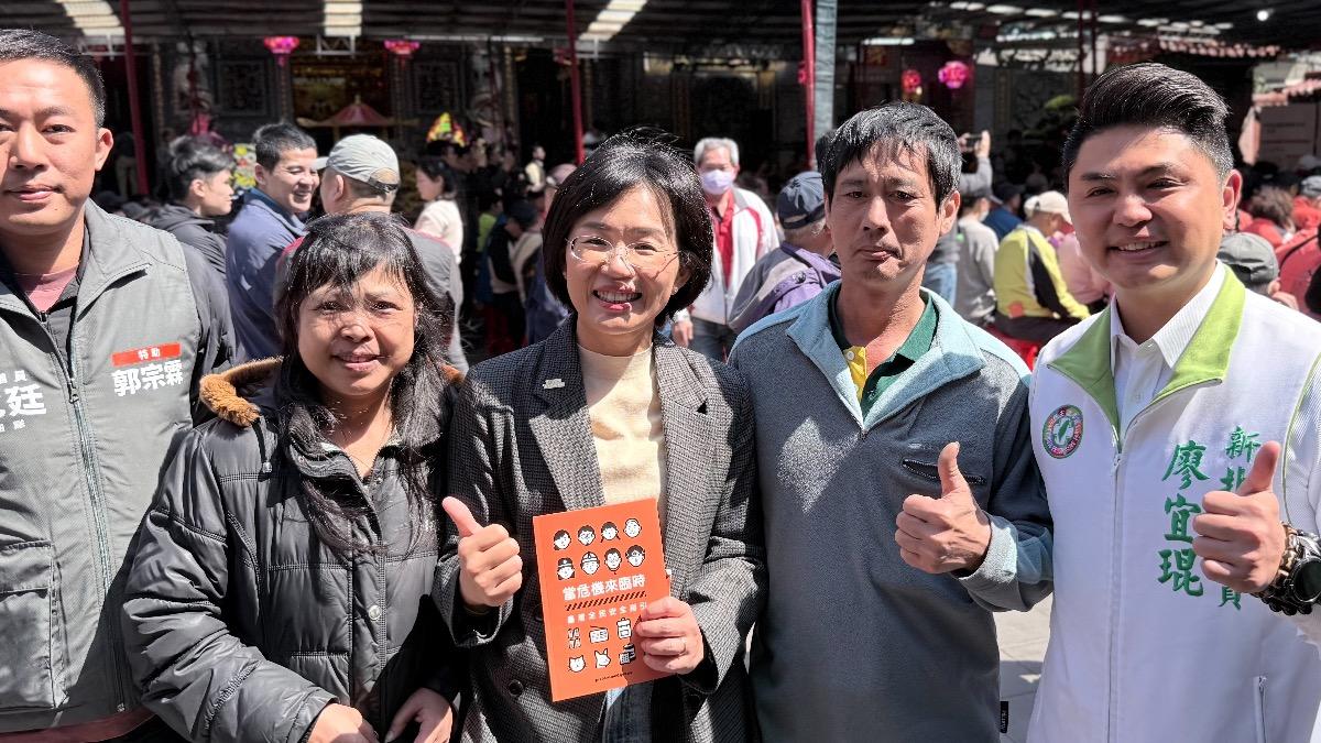 蘇巧慧今早出席內政部《臺灣全民安全指引》宣講會。(圖/蘇巧慧辦公室提供)