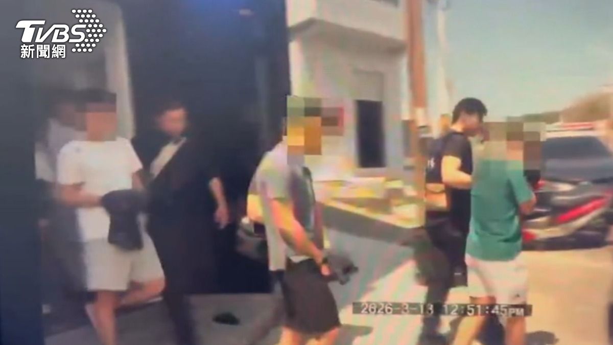 北市街頭200萬搶案，3主嫌逃小琉球落網。（圖／TVBS）