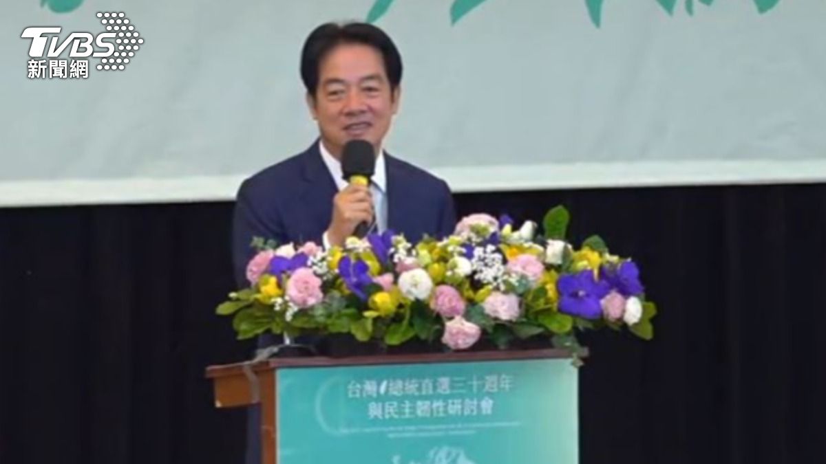 總統賴清德。(圖/TVBS)
