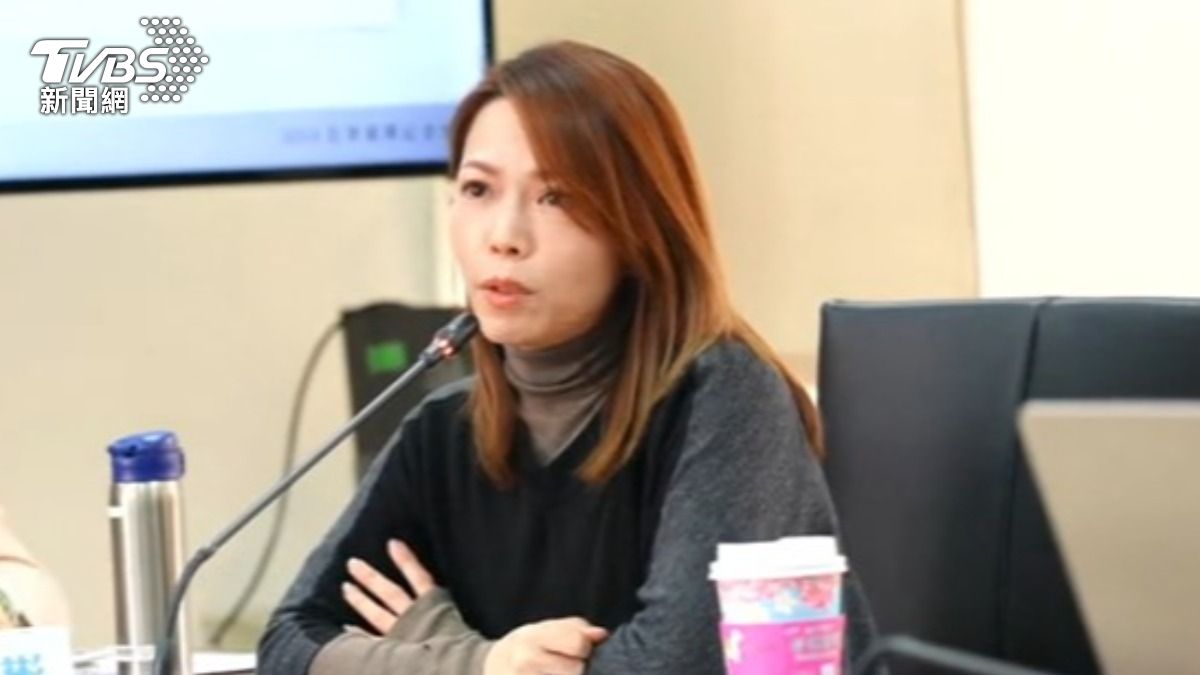 陳智菡反擊日本議員不懂台灣法律,並模仿日式中文狂酸。(圖/TVBS)