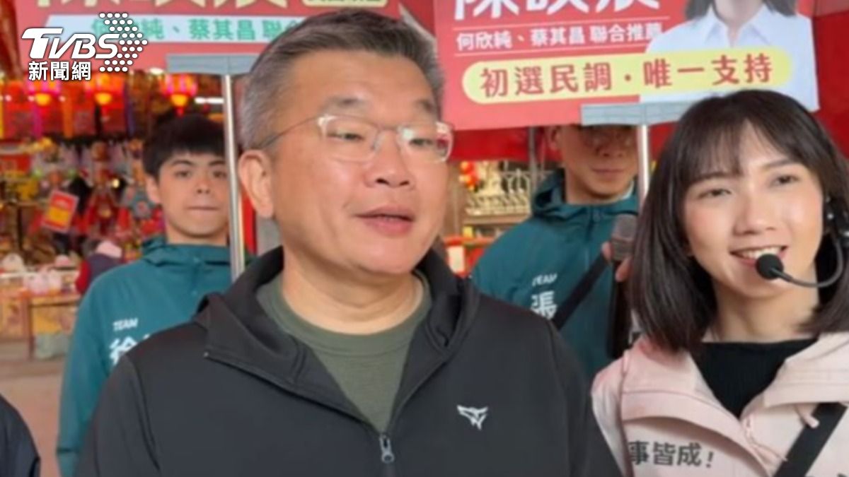 中職會長 蔡其昌。(圖/TVBS)