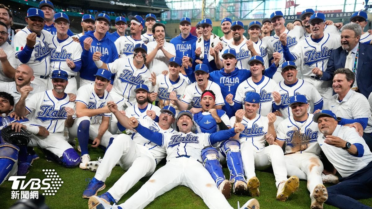 WBC／大黑馬！義大利狂轟8分擊潰波多黎各　隊史首闖四強　