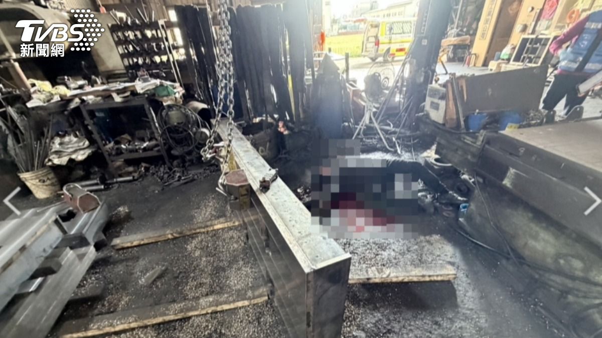兩層樓高鋼板重砸！台南25歲移工遭爆頭慘死　機械廠緊急停工