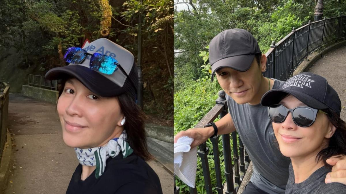 運動是劉嘉玲維持身材的重要關鍵。(圖/翻攝自IG@carinalau1208)