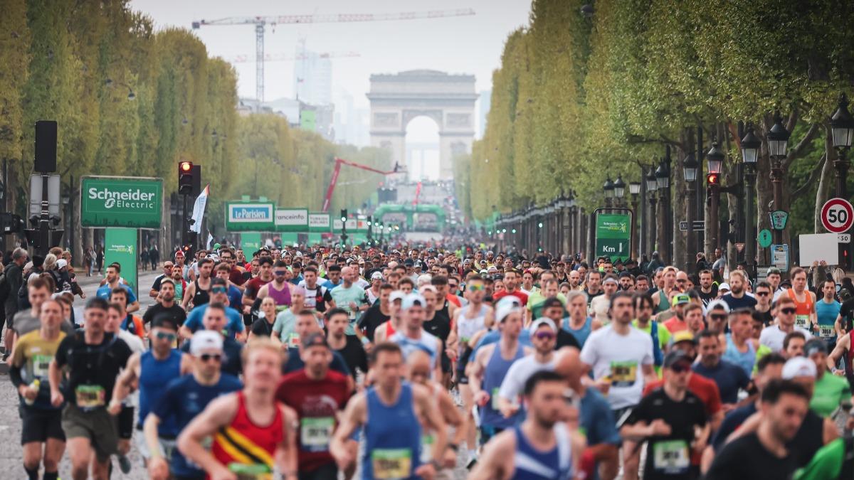 施耐德電機巴黎馬拉松。(圖/翻攝自Schneider Electric Marathon de Paris臉書)