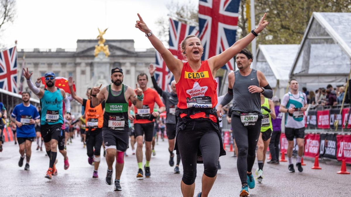 TCS倫敦馬拉松。(圖/翻攝自TCS London Marathon臉書)