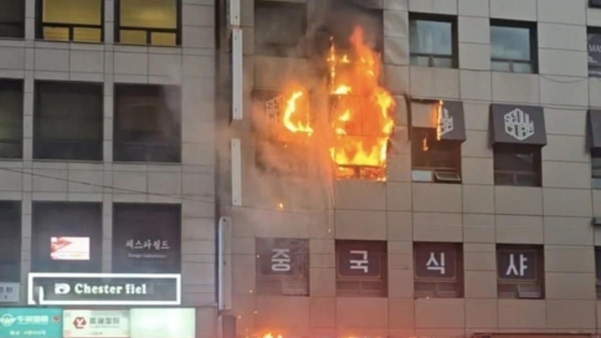 首爾明洞膠囊飯店火警 日籍女重傷命危、16人下落不明