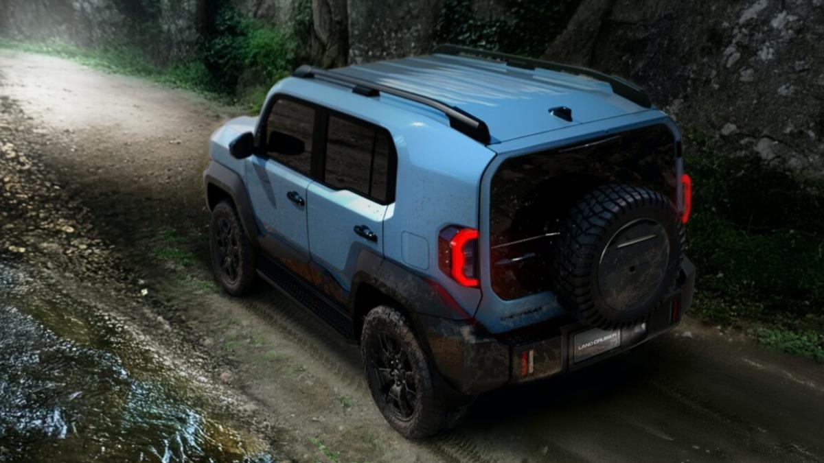 Land Cruiser FJ身形緊湊有利於穿梭林道。(圖/Toyota提供)