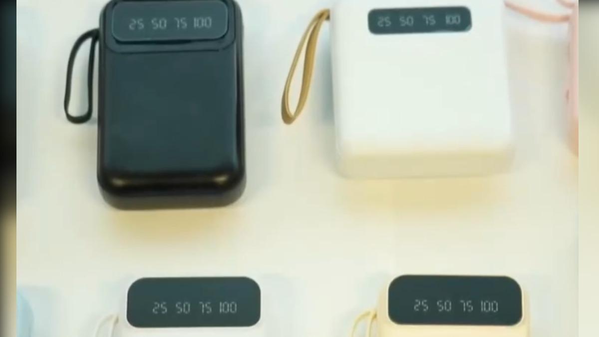 大陸央視調查發現,無論實體店面還是電商,都充斥大量容易起火,貼上假3C認證的劣質行動電源。(圖/大陸央視)