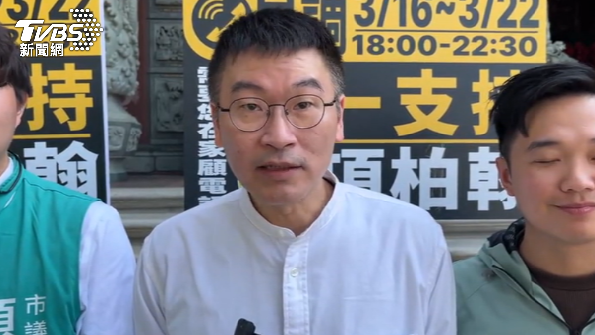 陸委會副主委梁文傑反擊中共,直言一直喊統一宛如「強摘的西瓜不會甜」。(圖/TVBS)