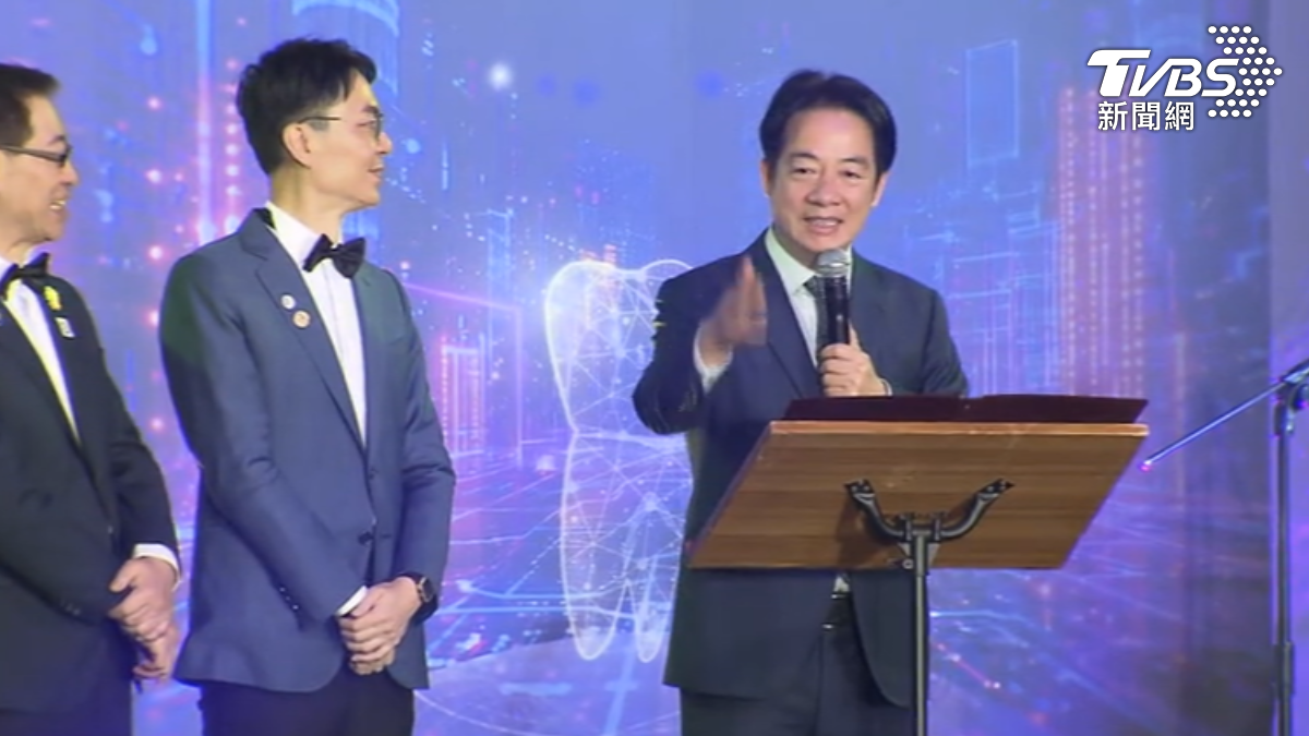 賴清德登台致詞除拉抬南投選情，更主動提及名間鄉焚化爐爭議。（圖／TVBS）