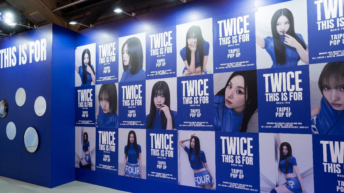 TWICE快閃店曝光。（圖／Live Nation提供）