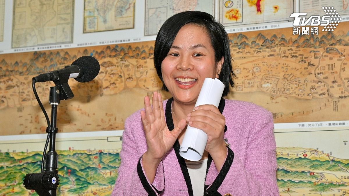 民眾黨立委李貞秀。(圖/胡瑞麒攝)