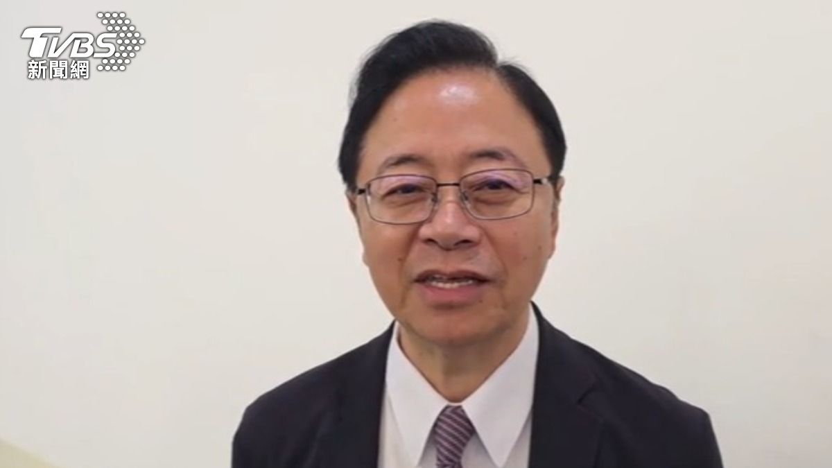 面對綠營潛在對手黃世杰,張善政大讚他是一位值得尊重的對手。(圖/TVBS)