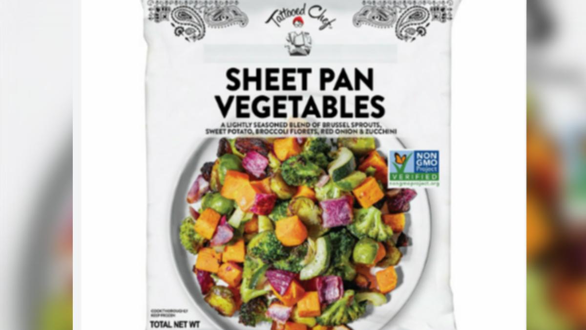 紋身廚師（Tattooed Chef）烤盤蔬菜。(圖／翻攝自Costco官網)