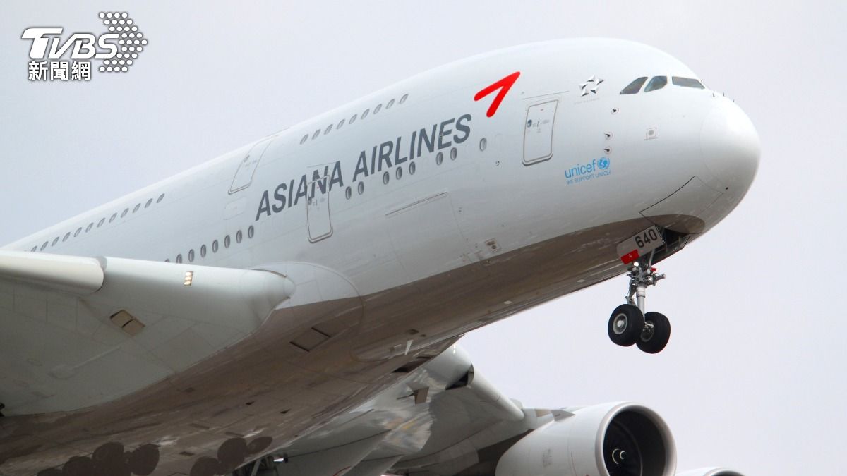韓亞航空。(示意圖/達志影像shutterstock)