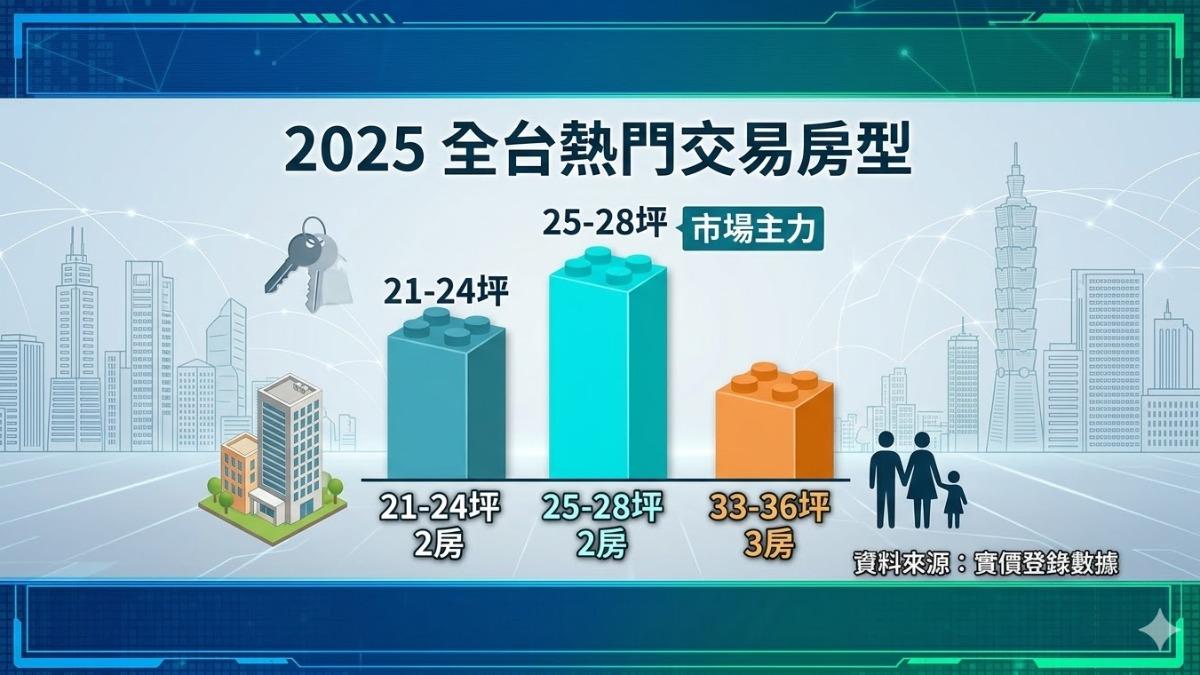 房市交易結構轉變,小宅產品橫掃六都市場。(圖/TVBS)