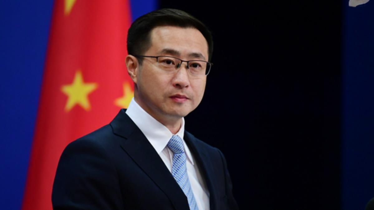 大陸外交部發言人林劍。（圖／新華社）