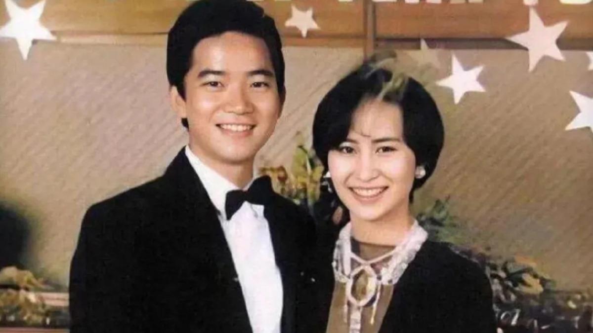 陳百強和賭王千金何超瓊。(圖/翻攝自微博)