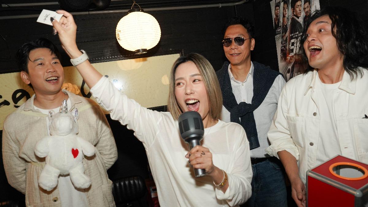 小男孩樂團舉辦春酒。(圖/滾石唱片提供)