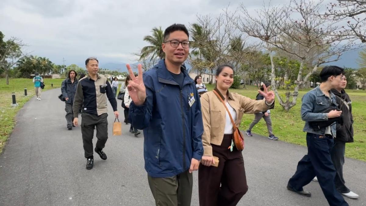透過一天的活動,陳姓護理師與張姓消防隊員配對成功。(圖/門諾醫院提供)