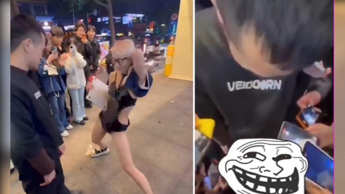 變謎片拍攝現場！陸男女馬路上演活春宮　女主角遭肉搜身分曝
