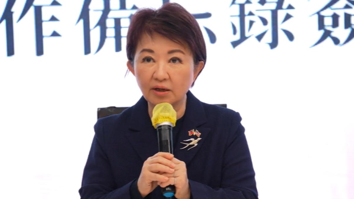 盧秀燕談及軍購議題，強調不能輕忽戰爭可能性，國家須做好準備。（圖／台中市政府提供）