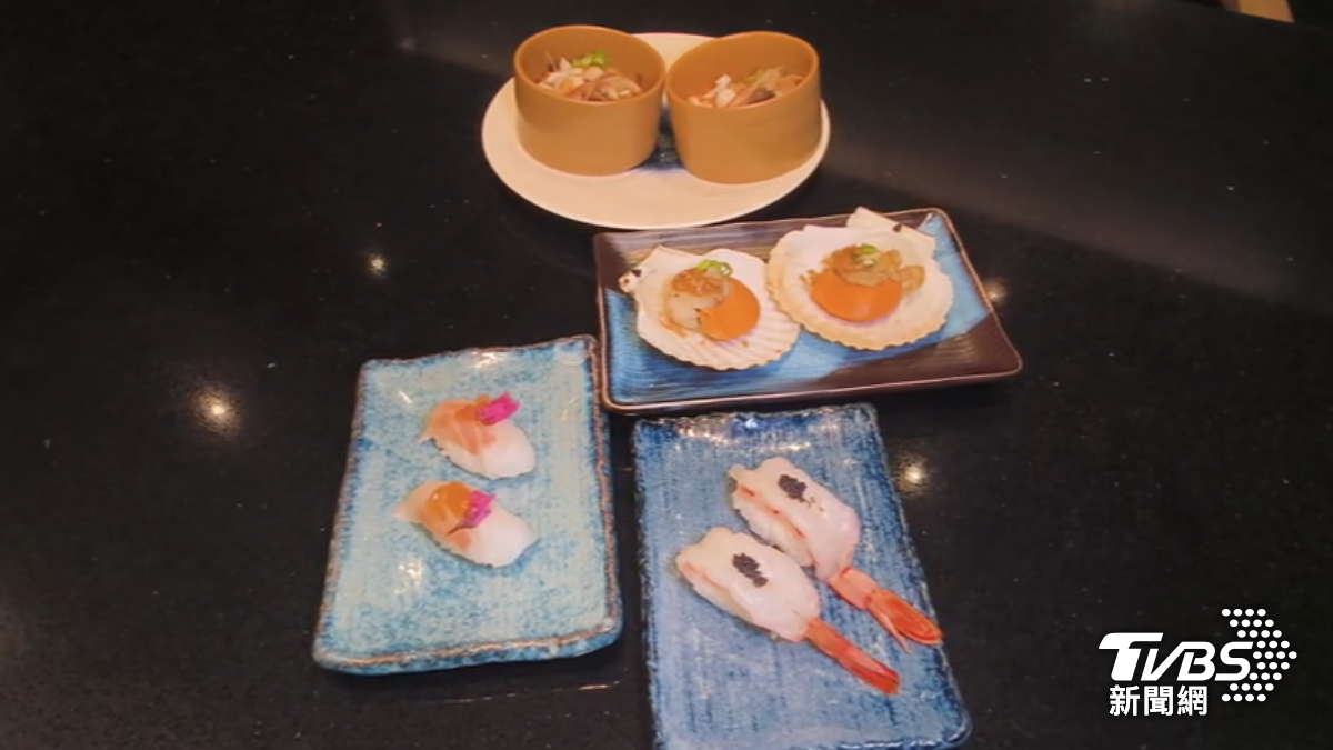 旭集推出四道新料理。（圖／TVBS）