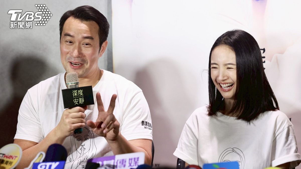 林依晨、張孝全四度合作,卻是首次演夫妻。(圖/黃城碩攝)
