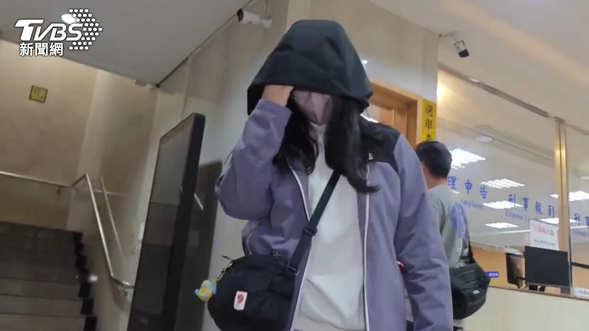 承辦員許姓女子50萬交保。(圖/TVBS)