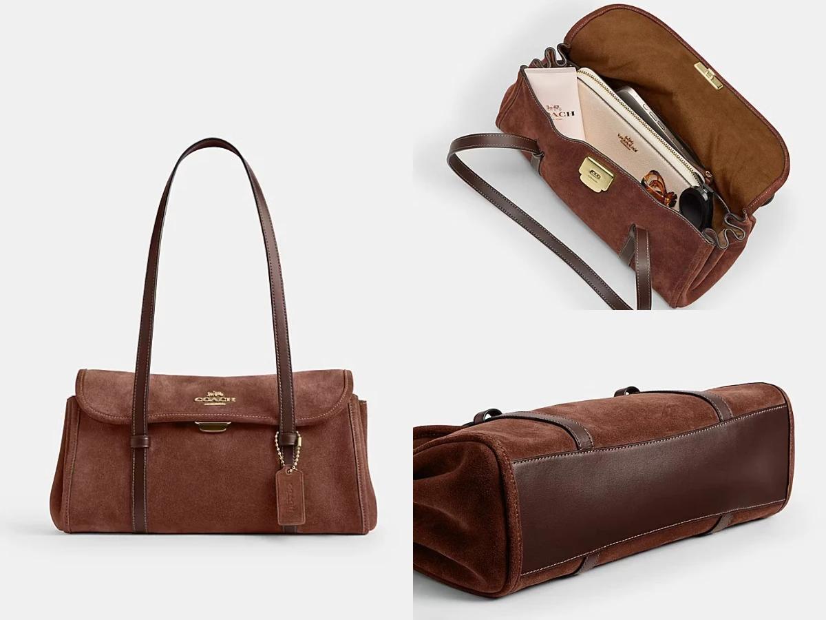 Coach BRIDGET容量實用。(圖/Coach)