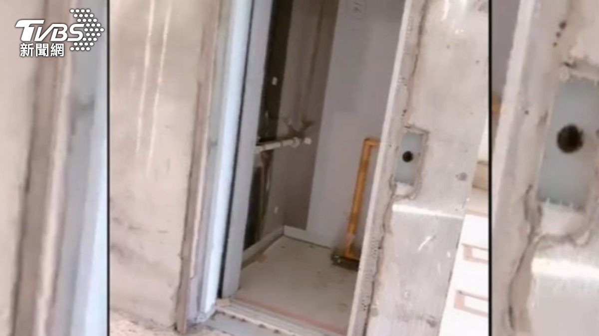 南投一處透天別墅，因為電梯無照問題，建商和買家上法院打官司。（圖／投訴民眾提供）