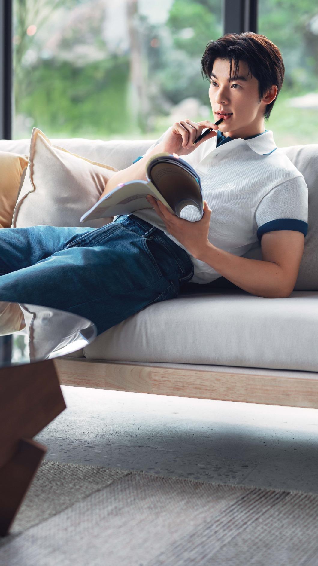 UNIQLO新系列以許光漢的「夏日旅程」為靈感。(圖/UNIQLO提供)