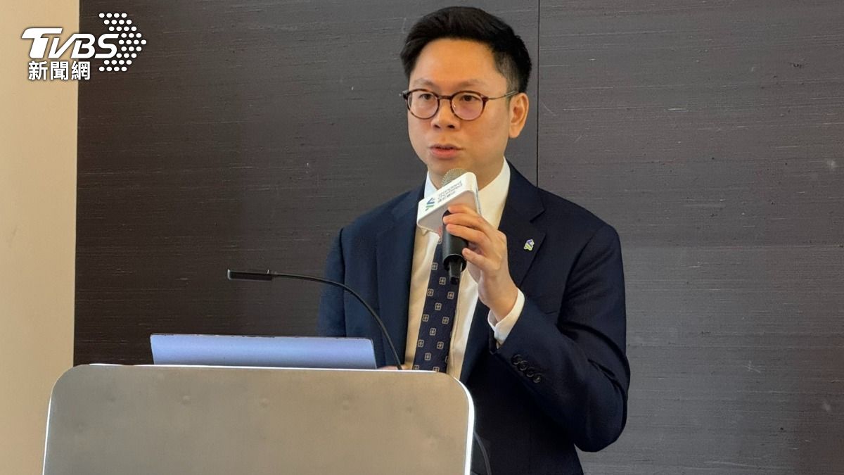 渣打銀行大中華及北亞區資深經濟學家胡東安。（圖／謝佩穎攝）