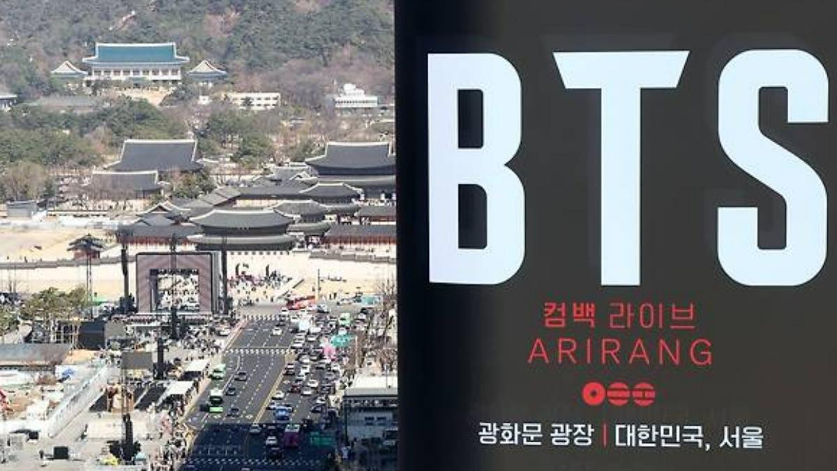 再兩天!BTS演唱會估26萬人擠爆光化門 「反恐警戒」等級提升