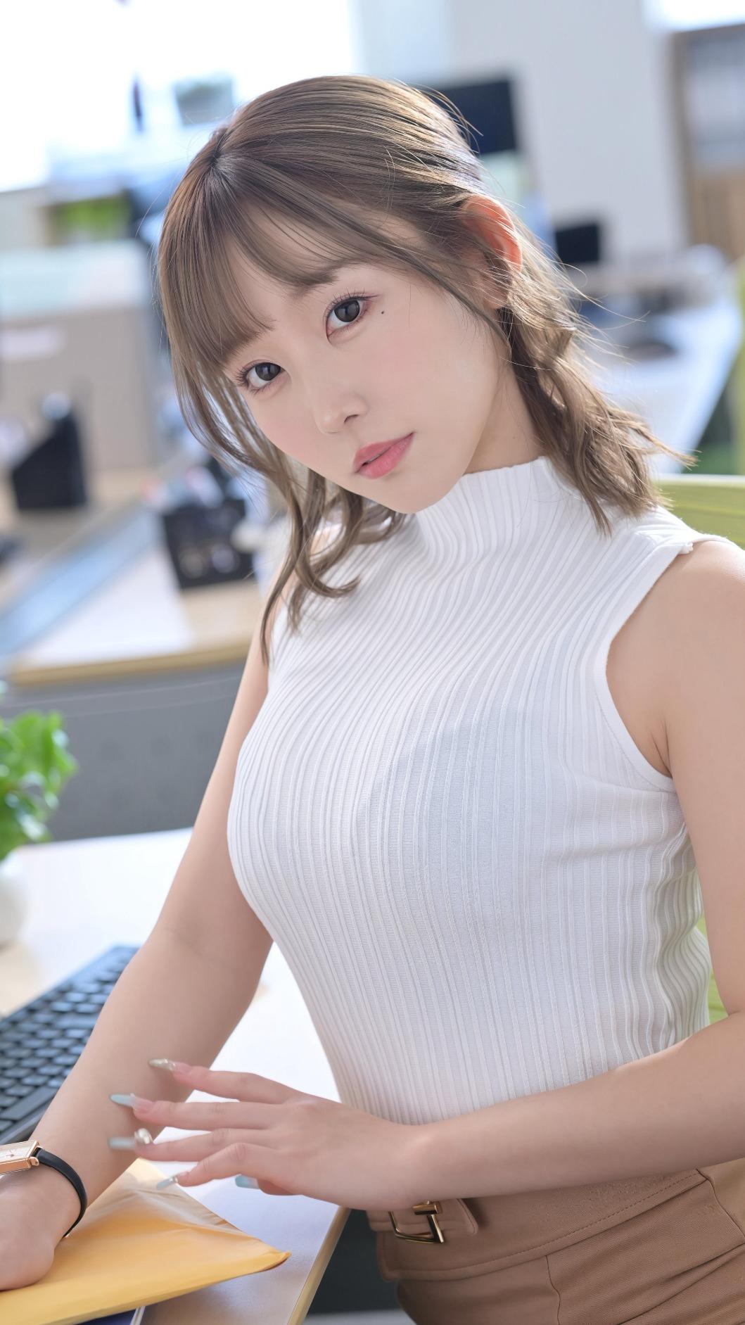 日本AV女優七嶋舞。(圖/翻攝自七嶋舞X)