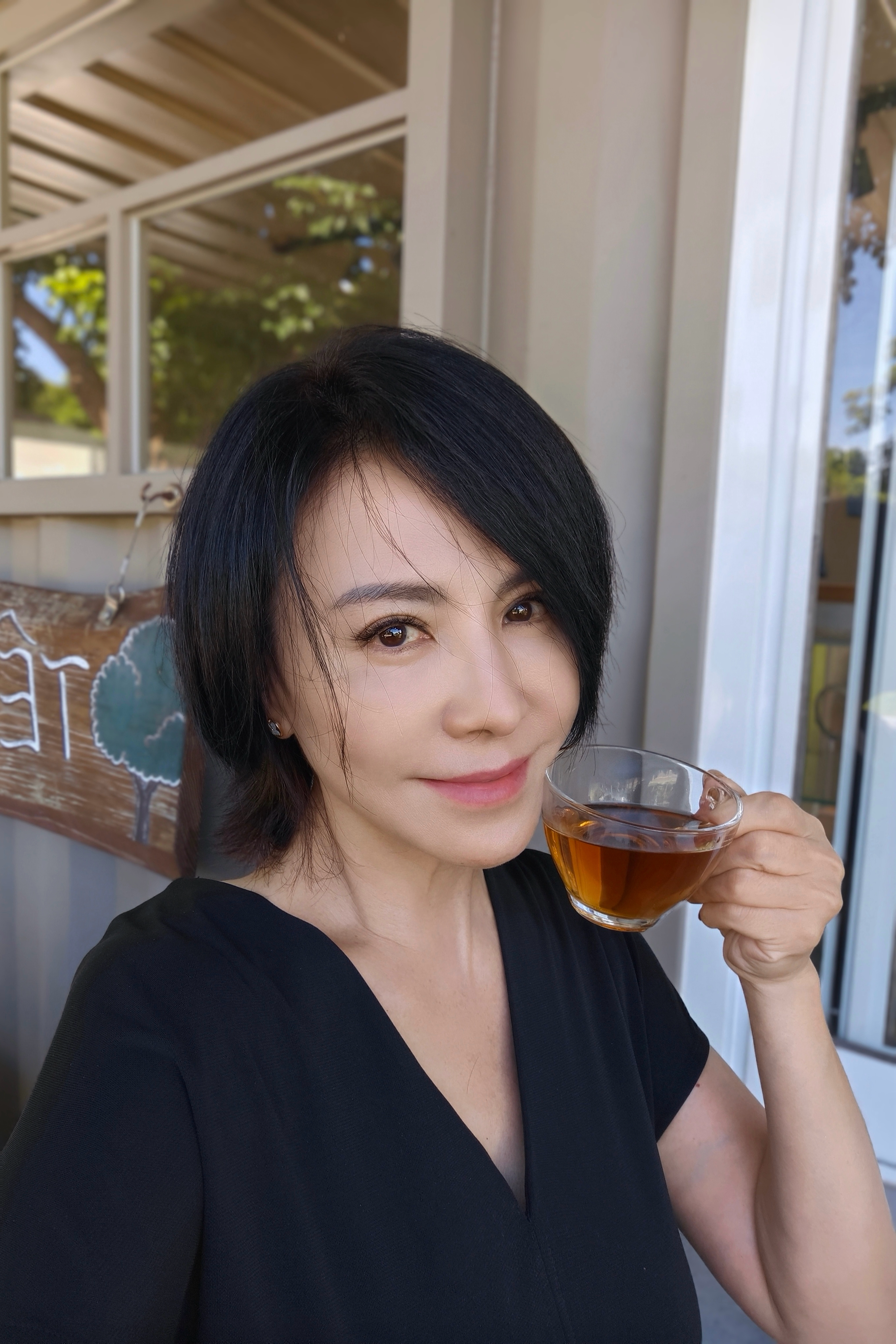 田麗大部份時間都隱居台東。(圖/田麗工作室提供)
