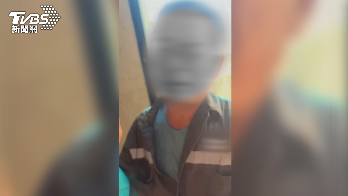 第四台鄭姓維修員離開時,在八樓樓梯間遇到呂姓住戶,不理搭話竟遭暴打!(翻攝Telegram 冬星娛樂大小事)