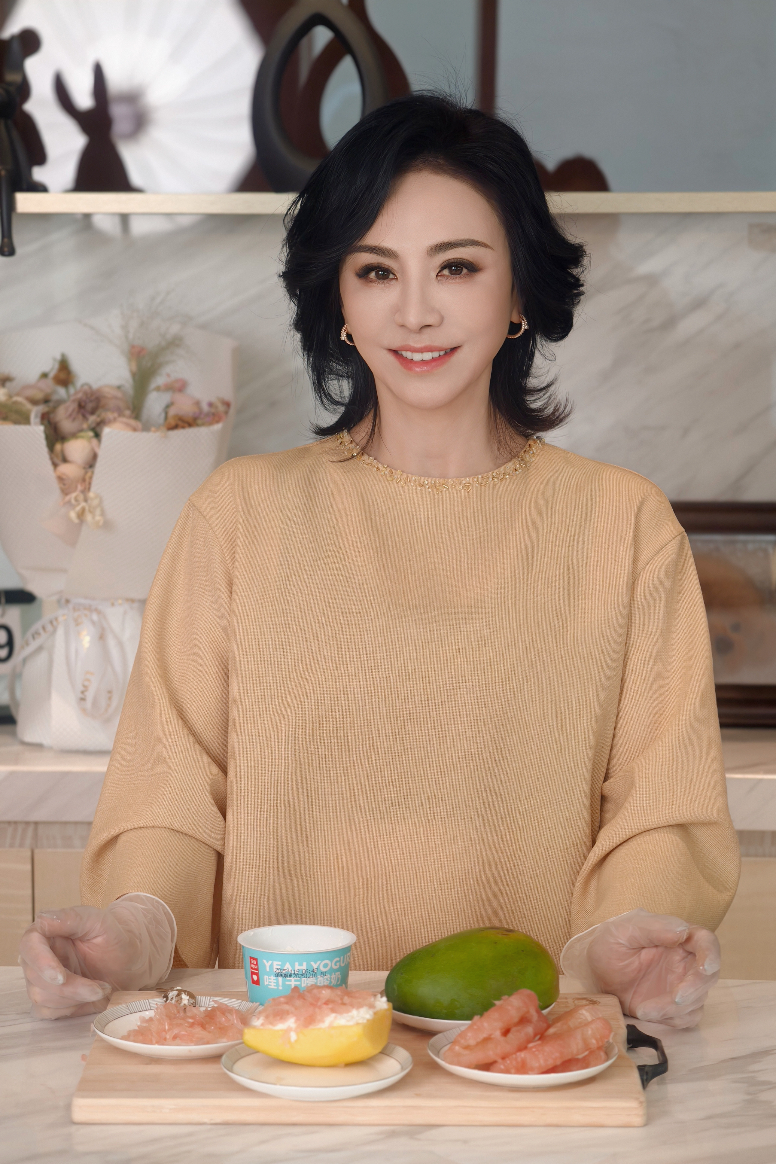 田麗現在面對感情抱持隨緣的態度。(圖/田麗工作室提供)
