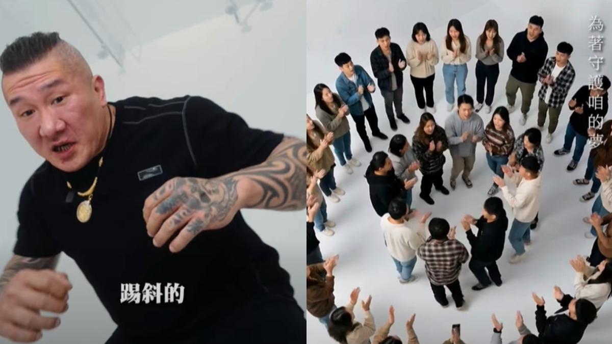 館長也跟上!示範動作不滿「踢斜的」下秒〈島嶼天光〉感動合唱