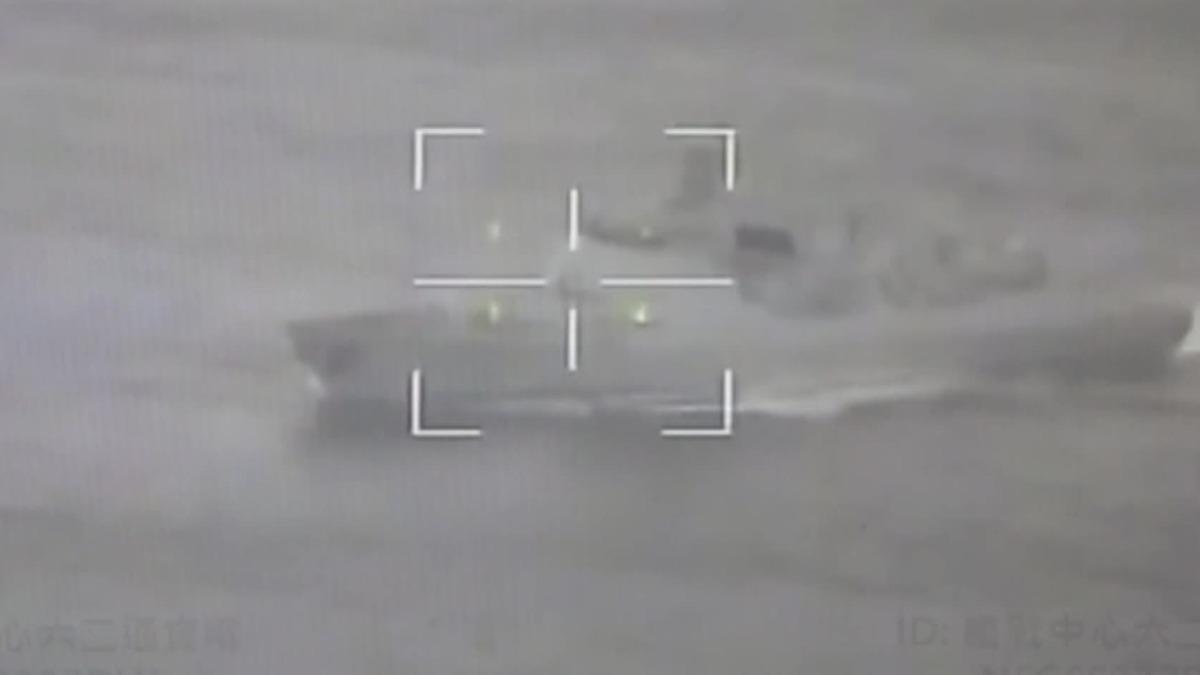 國軍近年因應中共軍事威嚇行動,所釋出的對海監偵影像,其實都源自於銳鳶系列無人機。(圖/國防部)