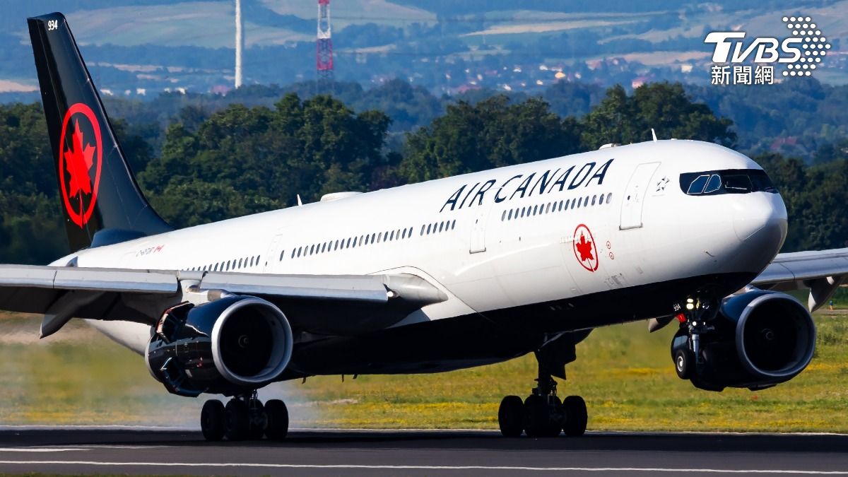 加拿大航空(Air Canada)。(示意圖,非當事班機/達志影像 shutterstock)