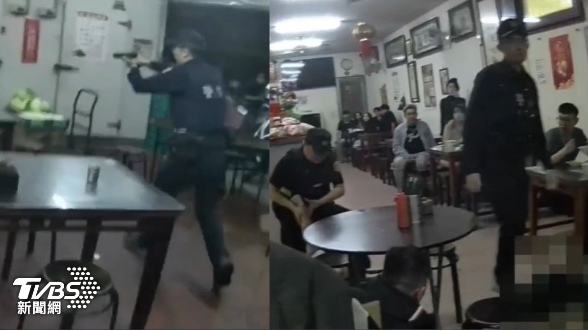 夜店結怨又相遇!台中8屁孩「群猴亂鬥」 見警槍乖乖趴地