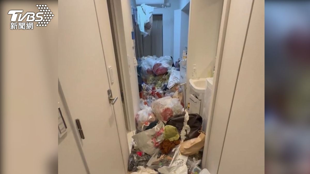 日本不動產業者分享，有房子出租給說中文的房客，結果卻變成垃圾屋。（圖／業者提供）