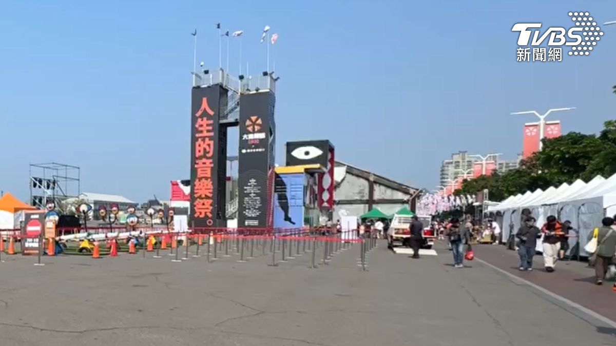 今年大港開唱的舞台數量為歷年之最，卡司方面更是星光熠熠。（圖／TVBS）