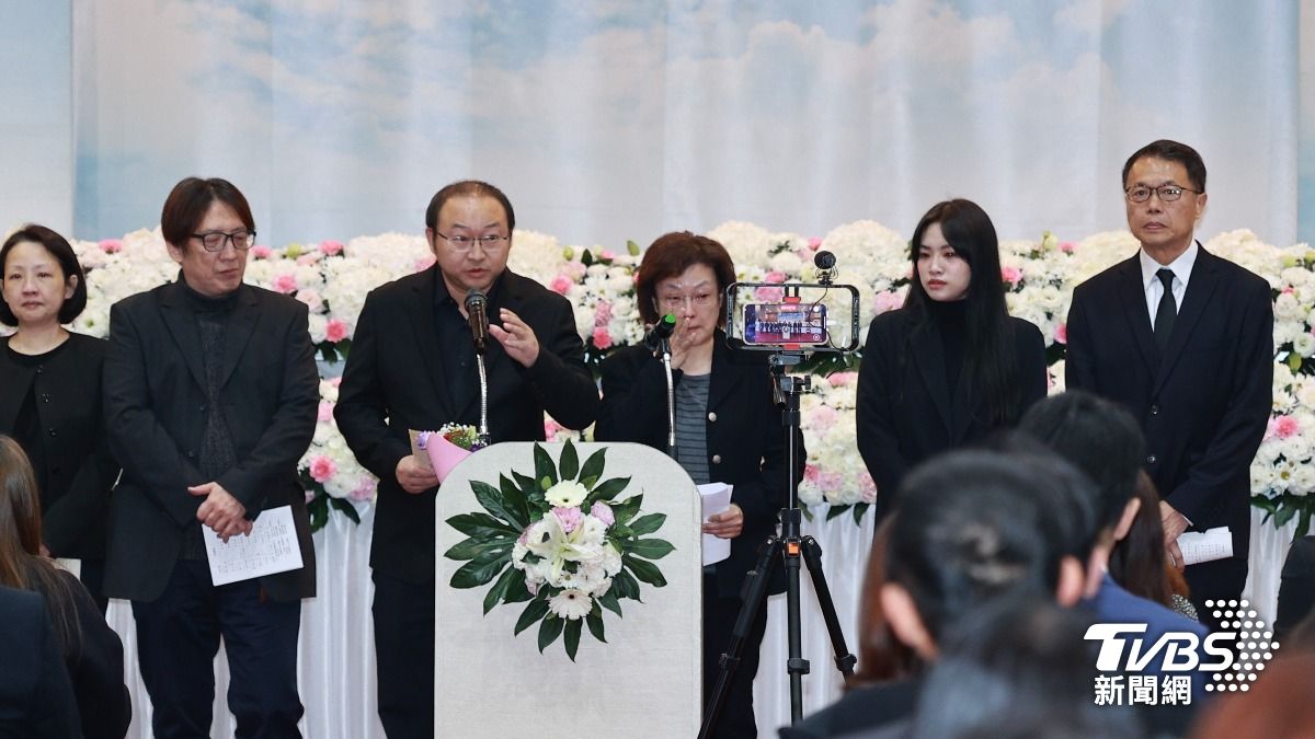 吳中純告別式。(圖/黃城碩攝)