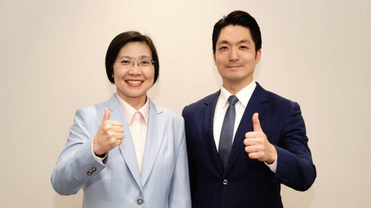 藍竹縣長初選25日開跑　徐欣瑩再合體蔣萬安：用正派心護家鄉